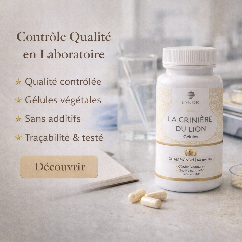 Crinière de Lion – Gélules Premium